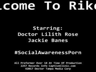 Vitajte na rikers&excl; jackie banes je arrested & sestrička lilith ruže je o na vyzliekanie hľadať damsel postoj &commat;captiveclinic&period;com