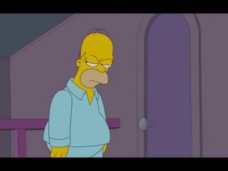 Simpsons hentai homer scopa marge