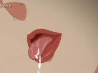 Innocent anime gyz fucks big gotak between süýji emjekler and künti lips